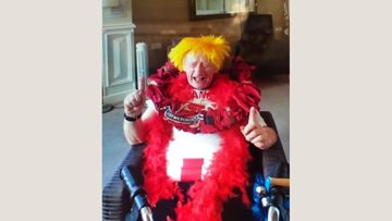 Colleagues surprise County Durham care home Resident on his birthday
